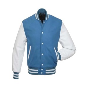 Veste d'équipe Letterman vierge pour hommes-Fabricants de veste Letterman personnalisée universitaire unie vente en gros de vestes universitaires vierges pour hommes - Product Image 6