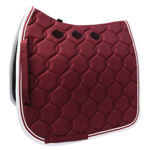 Ventes chaudes, couverture de selle d'équitation personnalisée, coussin de selle équestre en satin de luxe, style dressage, dessus en polaire, équipement équestre - Product Image 1