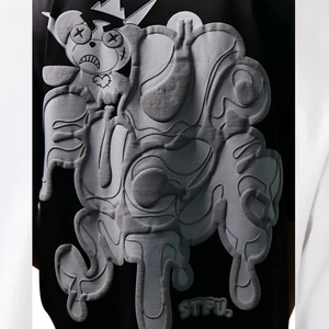 Top tendance décontracté et utilisation en plein air hommes t-shirt imprimé bouffant/prix raisonnables hommes t-shirt imprimé bouffant - Product Image 6