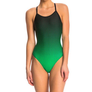 Material de alta calidad personalizado impreso ropa de playa Bikini traje de baño mujer una pieza impresión Digital peso ligero señoras traje de baño - Product Image 1