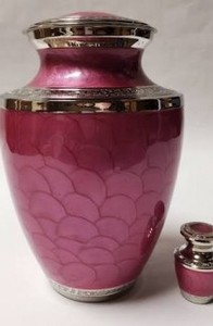 Commémoratifs de crémation Urnes en métal Conteneur d'inhumation Récipient commémoratif de crémation Pot de pot Urnes en métal Urnes funéraires Grande taille - Product Image 2