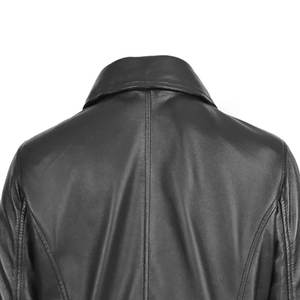 แจ็คเก็ตหนังผู้หญิงแบบใหม่ ราคาขายส่ง คุณภาพสูง ดีไซน์ OEM ทรงเข้ารูป ทันสมัย หนังแท้ ราคาประหยัด - Product Image 6