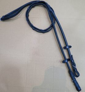 Rênes en cuir de cheval originales durables, accessoires d'équitation confortables et élégants en vente - Product Image 3