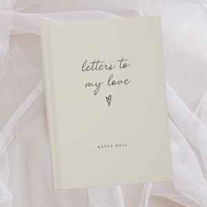 LABON Lettres à <span class=keywords><strong>mon</strong></span> <span class=keywords><strong>amour</strong></span> Carnet de notes personnalisé avec nom Journal personnalisé Anniversaire de mariage Cadeau de Saint-Valentin pour cadeaux - Product Image 1