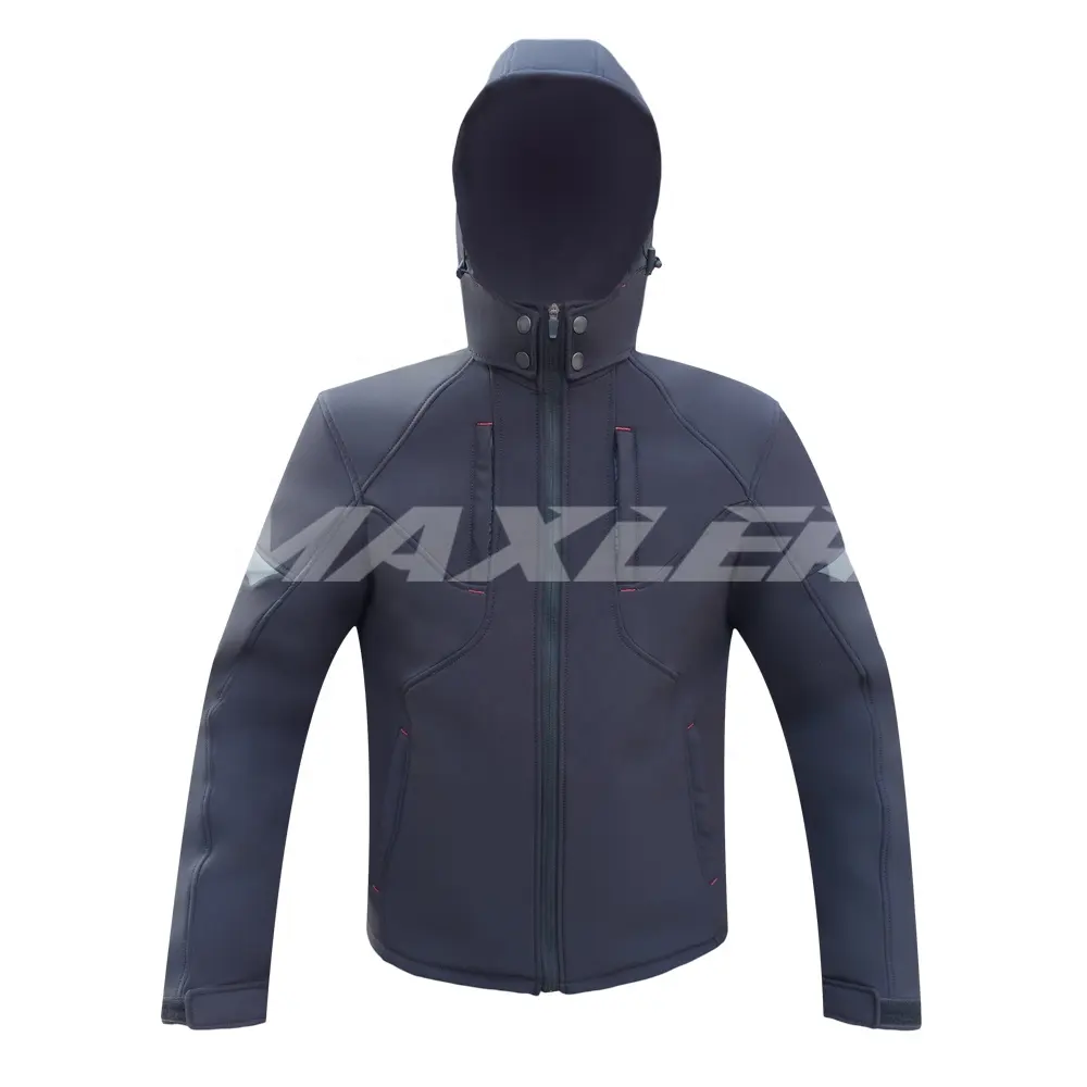 Men's Lightweight softshell jacket Zip fastening 100% softshell Polyester Motorcycle Softshell jacket custom made