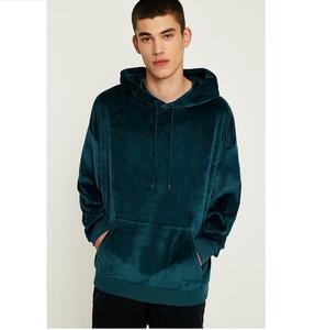 กํามะหยี่คุณภาพสูง Velour Hoodies สไตล์ถนนแฟชั่นที่ดีที่สุดสวมใส่ Hoodies ธรรมดาสลิมฟิตแฟชั่นสวมเสื้อผ้า - Product Image 5
