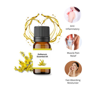 Aceite Esencial de Galbanum 100% Puro, Infusionado con Aceite de Árbol de Té, Destilado al Vapor, Antiarrugas, Antienvejecimiento, Certificado GMP, Cuidado de la Piel y el Cuerpo - Product Image 1