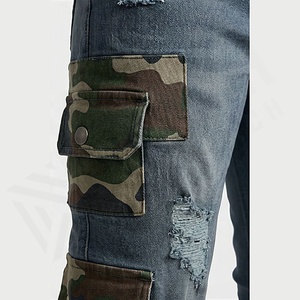 Pantalones Vaqueros de Mezclilla para Hombre 2025, Pantalones Ajustados, Vaqueros Ajustados para Hombre, Venta al por Mayor de Fábrica, Transpirables, Rectos, Servicio OEM - Product Image 5