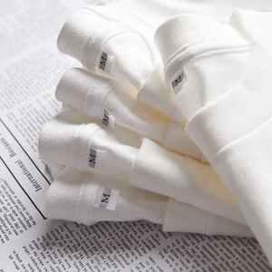 Camiseta de Mujer 100% Algodón, Personalizable con Estampado, Estilo Urbano, Tejido de Punto, Cuello Redondo, Manga Corta, Talla Grande, Peso Personalizado - Product Image 2