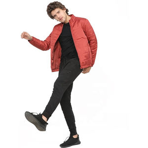 Blouson d'hiver matelassé sur mesure pour homme grande taille 2025 – Imperméable, en toile, col montant, réversible, écologique, respirant, pour la chasse - Product Image 5