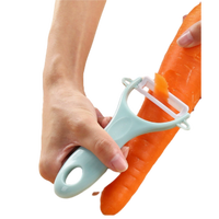 Premium duurzaam scherp ergonomisch huishoudelijk keuken multifunctioneel keramisch mes voor het schillen van groenten, fruit en aardappelen