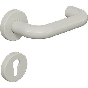 HEWI 111R01.130 Kit de rosettes en plastique en forme de U PZ DIN Gauche/Droite D/D pour tringles à rideaux, rails et accessoires 97 rosettes - Product Image 1