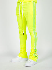 Pantalons de survêtement skinny en coton 100% pour homme, taille mi-haute, taille plus, pantalon de survêtement de qualité, impression de logo personnalisée, décontracté, empilé - Product Image 5