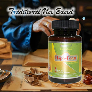 Suppléments HappyForte-12-Year à base de plantes pour adultes 60 capsules végétales avec soutien immunitaire Avantages antioxydants et santé digestive - Product Image 5