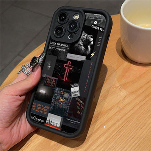 Zucca di Halloween e fantasma modelli completamente coperto bianco Anti impronte digitali morbida custodia del telefono, compatibile con iPhone 17... Pro Max - Product Image 2