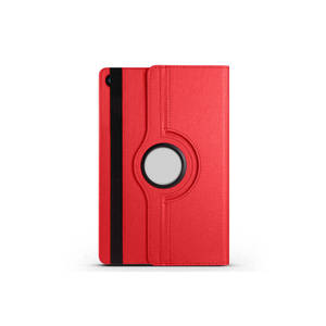 Étui rotatif Netzy pour Galaxy Tab A9 Plus SAFA, compatible avec les coques de protection en TPU, PU, PC et silicone, 11 pouces, rouge, pour enfants - Product Image 3