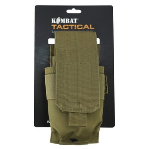 Bolsa para cargador estilo ORIGINAL - Coyote con cierre de velcro, tira de cincha, fijaciones traseras Molle, bolsa Molle, Camuflaje Personalizado - Product Image 3