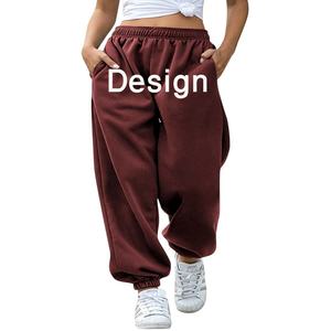Joggers de algodón 100% para mujer, pantalones de yoga de entrenamiento informal para deportes y fitness directo de BD-Active Bottoms - Product Image 4