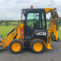 ENVÍO GRATUITO Retroexcavadora JCB 1CX con Cargador Frontal, Aprobada por EPA y CE, Cilindro Hidráulico Eaton, Motor Principal, Bomba, Caja de Cambios, PLC.