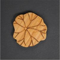 Großhandel Custom Factory Woodland Warrior Serie Akazie Walnuss Buche Holz Untersetzer Matte Kaffee Tee Tasse Tisch Verwendung Matten Pads
