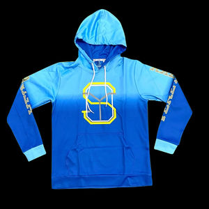 Sweat-shirts à capuche unisexes en polyester 100% léger, réversible, avec impression intégrale par sublimation, logo personnalisé pour équipe sportive masculine - Product Image 4