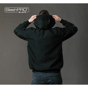 Veste anti-coupure noire - Harrington, niveau de protection 5 - Product Image 4