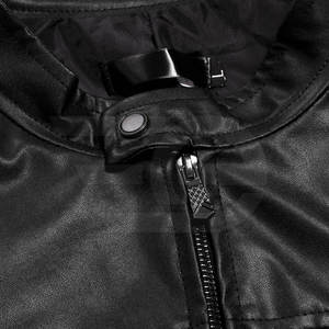 Chaqueta de Cuero para Hombre, Estilo Urbano Moderno, Ropa de Invierno, Prenda de Cuero Duradera, Moda Casual - Product Image 5