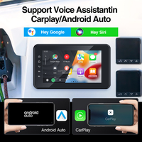 Radio marine JMC, écran tactile 8 pouces, autoradio, CarPlay, Android Auto, FM, AM, RDS, Bluetooth, appels, étanche, pour golf, ATV, UTV