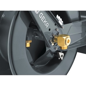 Geka PA30SK Garden Hose Reel 33.25 mm G 1 AG Connection Thread Powder-Coated Steel Water <b>Timer</b> - Product Image 4