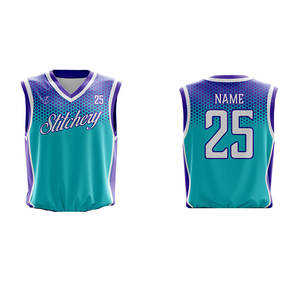 Uniformes de baloncesto personalizados Sublimación completa Equipo de impresión Gamewear Custom Jersey Shorts Suit Set - Product Image 5