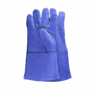 Guantes de Seguridad Industriales de Cuero Vacuno de Alta Calidad, Resistentes, Transpirables, Antideslizantes, Duraderos, Ignífugos y Resistentes a Chispas - Product Image 5
