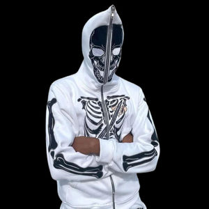 ชุดวอร์มผ้าฝ้าย100% มีฮู้ดและกางเกงขายาวชุดวอร์มแฟชั่นสำหรับผู้ชายชุดวอร์ม2025ดีไซน์ใหม่ - Product Image 3