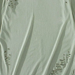 Logo personnalisé T-shirts pour hommes surdimensionnés 100% coton Distressed Ringer manches courtes respirant décontracté vente en gros à la mode été uni - Product Image 6