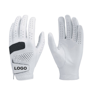 Guantes de Golf de Piel de Oveja Genuina al por Mayor, de Alta Calidad, con Logotipo Personalizado, Transpirables, Ligeros, Impermeables y con Protección UV para Hombres - Product Image 5