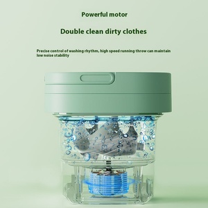 12L Pink Price Folding Small Bucket Mini <strong>Washing</strong> <strong>Machine</strong> for Underwear Baby Portable <strong>Washing</strong> <strong>Machine</strong> <strong>with</strong> <strong>Dryer</strong> for Underwear