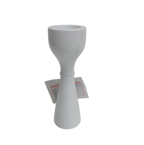 Bougeoir en aluminium de décoration de table avec support de lumière en T couleur argentée pour la maison et la décoration de mariage - Product Image 3