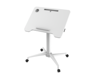 Bureau surélevé pneumatique portable OMNI avec réglage à 90 degrés °   Conception inclinable et pliable pour une utilisation commerciale, gain de place