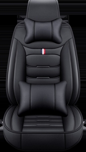 Sarung Jok Mobil Kulit Universal untuk Mobil 5 Kursi, Set Lengkap Pelindung Interior Mobil - Product Image 5