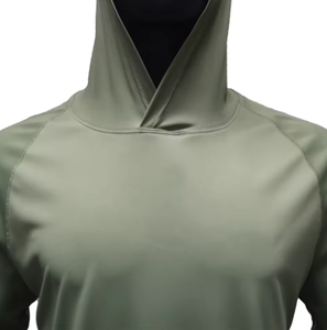 Veste coupe-vent imperméable haute performance pour hommes pour la randonnée en montagne motif solide avec logo sur le devant - Product Image 2