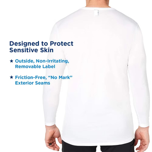 Camisetas Interiores para Uniformes de Hombre, Camisetas Interiores Elegantes para Hospitales y Enfermería, Uniformes Médicos con Logotipo, Camisetas Blancas para Hombre, Camisetas Médicas para Hospital - Product Image 2