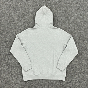 เสื้อฮู้ดดี้ผู้ชายผ้าฝ้าย 100% หนานุ่ม พิมพ์ลายโลโก้ปักแบบพัฟฟ์ สไตล์สตรีทแวร์ทรงโอเวอร์ไซส์ สำหรับฤดูหนาว - Product Image 4