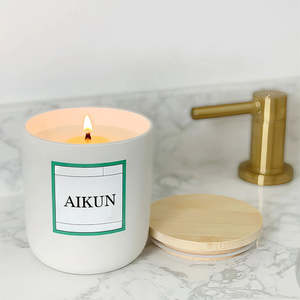 AIKUN <b>Long</b> Burning <b>Lead</b> Free Wick Natural Soy Wax Aromatherapy Candle for Wellness Spa Relaxing Mood Scented Candle - Product Image 3