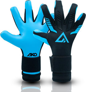Gants de gardien de but de football en latex de haute qualité, durables, prix d'usine en gros, technologie antidérapante par Ako - Product Image 3