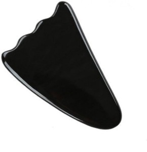 Masseur facial en corne de buffle, planche Gua Sha pour le lifting du visage et le grattage - Product Image 3