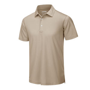 Bordado estampado liso algodón poliéster Spandex secado rápido transpirable Deporte Camiseta trabajo Polo camiseta para hombres - Product Image 6