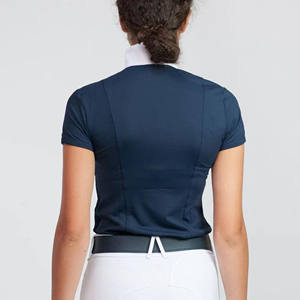 Camisa de equitación de alta calidad para mujer, ropa deportiva personalizable, ropa ecuestre, venta al por mayor, camisetas de espectáculo de equitación, Top Baselayer - Product Image 2