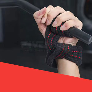 Sangles en coton pour haltérophilie, support de préhension durable pour l'entraînement de levée de charges lourdes, support de poignet pour soulevé de terre et entraînement - Product Image 6