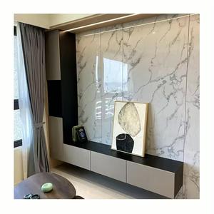 Panneau décoratif de marbre de SPC avec la finition à haute brillance - Product Image 3