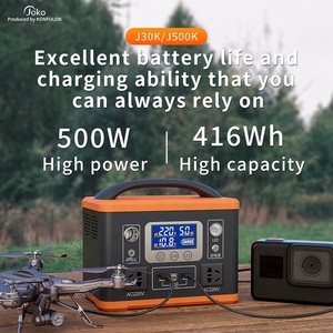 Konfulon nouvelle version <span class=keywords><strong>2023</strong></span> Station d'alimentation solaire Portable, batterie au Lithium 500W 112500mAh UPS pour l'alimentation de <span class=keywords><strong>Camping</strong></span> - Product Image 4