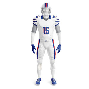 Sublimación práctica juvenil uniforme de fútbol americano 2024 nueva llegada diseño personalizado conjunto de Jersey de fútbol americano - Product Image 2